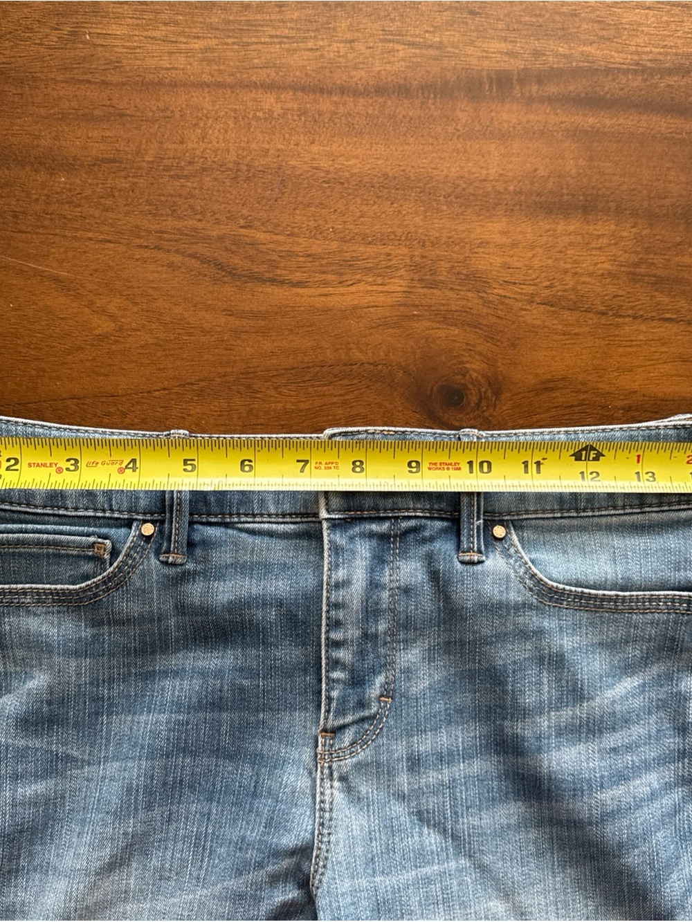 White House Black Market The Skinny Ankle Medium Wash Jeans 2 Embroidered Beaded - Picture 9 of 12